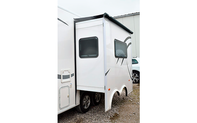 Fiamma SlideOut awning for mobile vehicle walls 170 deep black