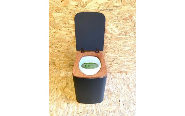 BoKlo Emmy Droog Separatie Toilet S antraciet 5 liter 33 cm