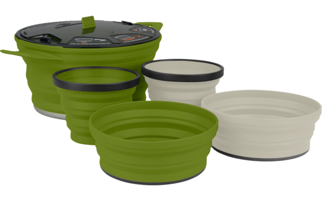Sea to Summit X-Set 31 cookware set 5 pieces