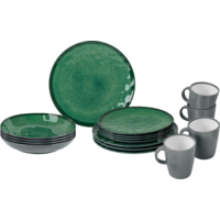 Brunner Lunch Box Geschirr-Set 16-tlg. sea green f&uuml;r 4 Personen