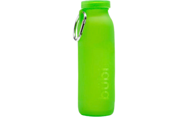 NTP Bübi Bottle faltbare Silikonflasche hellgrün 650 ml
