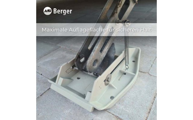 Product afbeelding Berger Big XXL steunvoeten 27,5 x 21 cm set van 4 1
