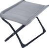 Berger Genova 3D Mesh Klappstuhl-Set mit Beinauflage Light Grey
