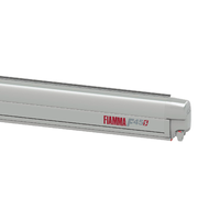 Fiamma F45s Wandmarkise 300 cm für VW T5 / T6 / Multivan / Transporter Langer Radstand Linkslenker (Titanium / Royal Grey)