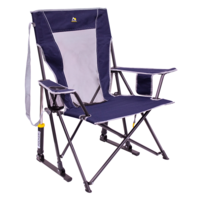 GCI Comfort Pro Rocker faltbarer Campingstuhl mit Schaukelfunktion Indigo Blue 