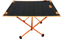 Tambu Batista klappbarer Campingtisch mit faltbarer Tischplatte aus recyceltem Polyester ultraleicht 41 × 40 × 57 cm