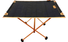 390998 - Tambu Batista klappbarer Campingtisch mit faltbarer Tischplatte aus recyceltem Polyester ultraleicht 41 × 40 × 57 cm