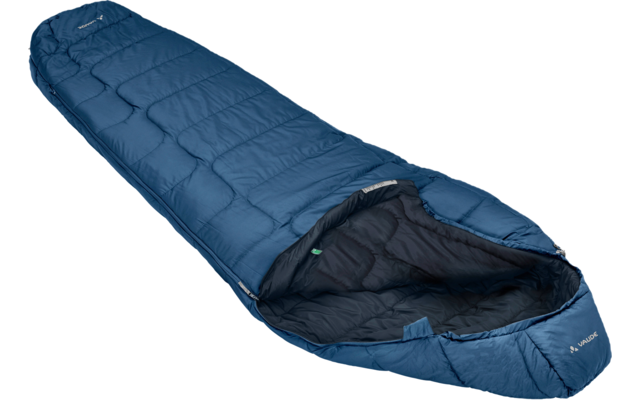 Vaude Sioux 100 SYN synthetic fiber sleeping bag 210 x 75 cm baltic sea