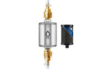 Alb Filter® TRAVEL Filtro attivo per acqua potabile - installazione fissa in acciaio inox naturale