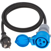 Berger Adapterleitung CEE-Kupplung und Schutzkontaktstecker 5 m