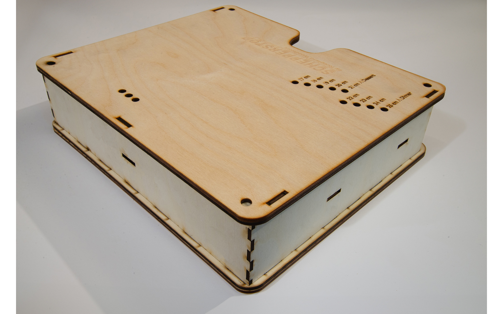 Produktbild Schepperstop Birke DIY Tellerbox Regular  1