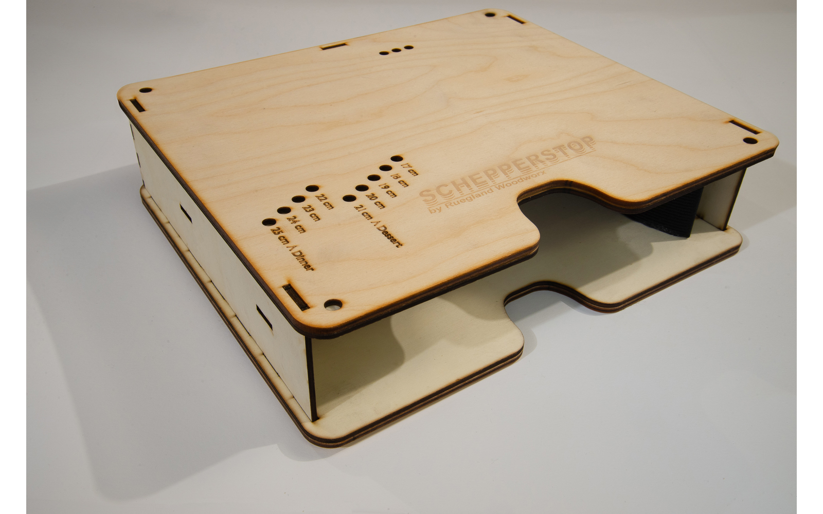 Produktbild Schepperstop Birke DIY Tellerbox Regular  1