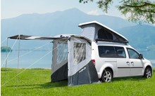 392279 - Brunner Pilote Caddy 5 tente arrière tente véhicule 1,40 x 1,90 m mètres pour VW Caddy 5