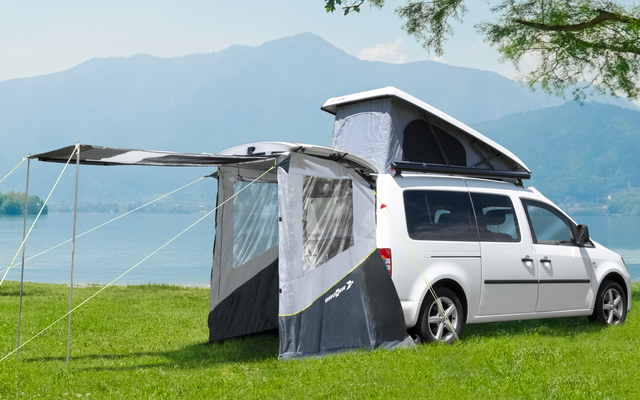 Produktbild Brunner Pilote Caddy 5 Heckzelt Fahrzeugzelt 1,40 x 1,90 m Meter f&uuml;r VW Caddy 5 1