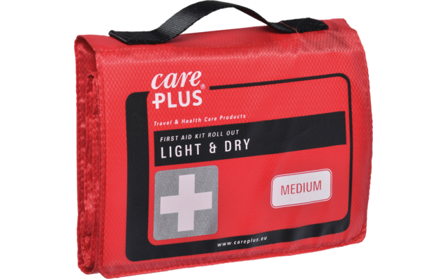 Care Plus Light and Dry Medium roll-out first aid kit 44 pieces