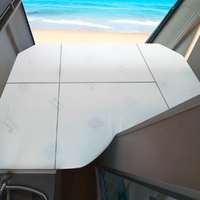 Bettwaren-Shop Traumschlaf Premium gel foam topper suitable for P&ouml;ssl Summit 540 / 5-piece set