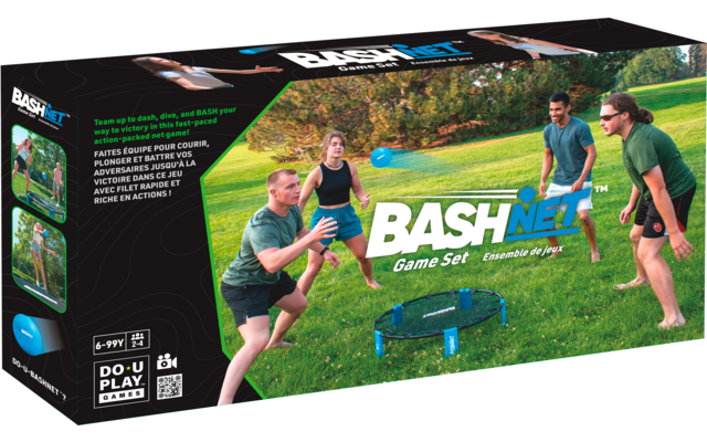 Product afbeelding Do U Play Bash Net Outdoor-Actionspiel 2 vs. 2 1