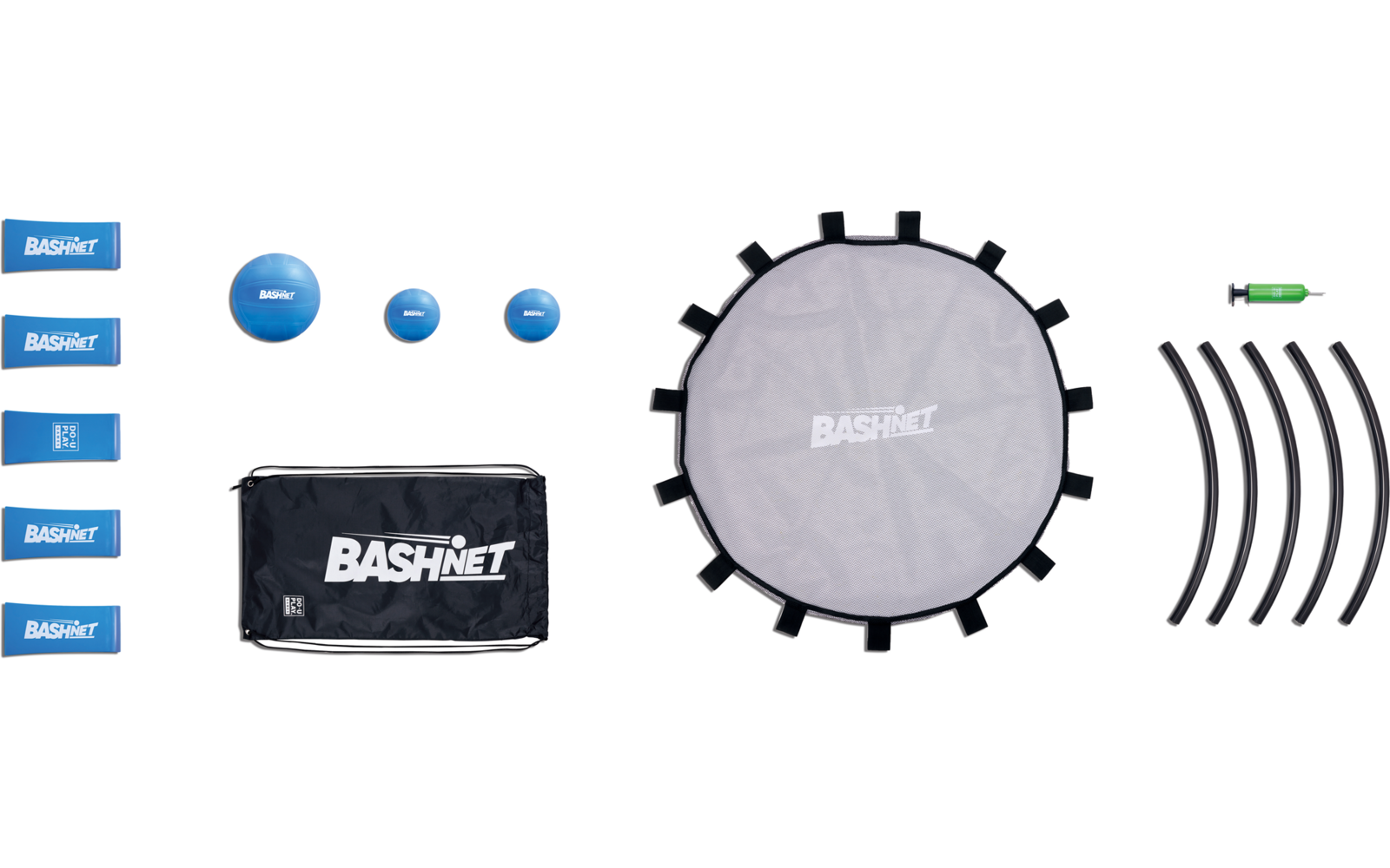 Product afbeelding Do U Play Bash Net Outdoor-Actionspiel 2 vs. 2 1