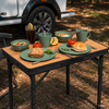 Kleines Produktbild Camplife Mera Bambus Beistelltisch 60 x 45 cm 1