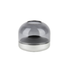 Kooduu Glow 08 rechargeable Shine LED candle frosted silver