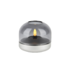 Kooduu Glow 08 wiederaufladbare Shine LED-Kerze frosted silver
