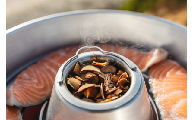 Produktbild Omnia Smoke Cup R&auml;uchereinsatz f&uuml;r Omnia Backofen Edelstahl 1