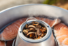 Omnia Smoke Cup R&auml;uchereinsatz f&uuml;r Omnia Backofen Edelstahl