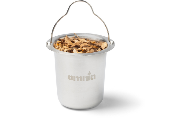 Produktbild Omnia Smoke Cup R&auml;uchereinsatz f&uuml;r Omnia Backofen Edelstahl 1