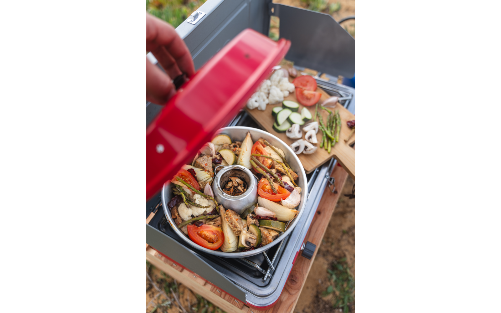 Produktbild Omnia Smoke Cup R&auml;uchereinsatz f&uuml;r Omnia Backofen Edelstahl 1