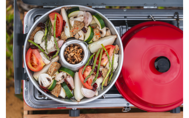 Produktbild Omnia Smoke Cup R&auml;uchereinsatz f&uuml;r Omnia Backofen Edelstahl 1