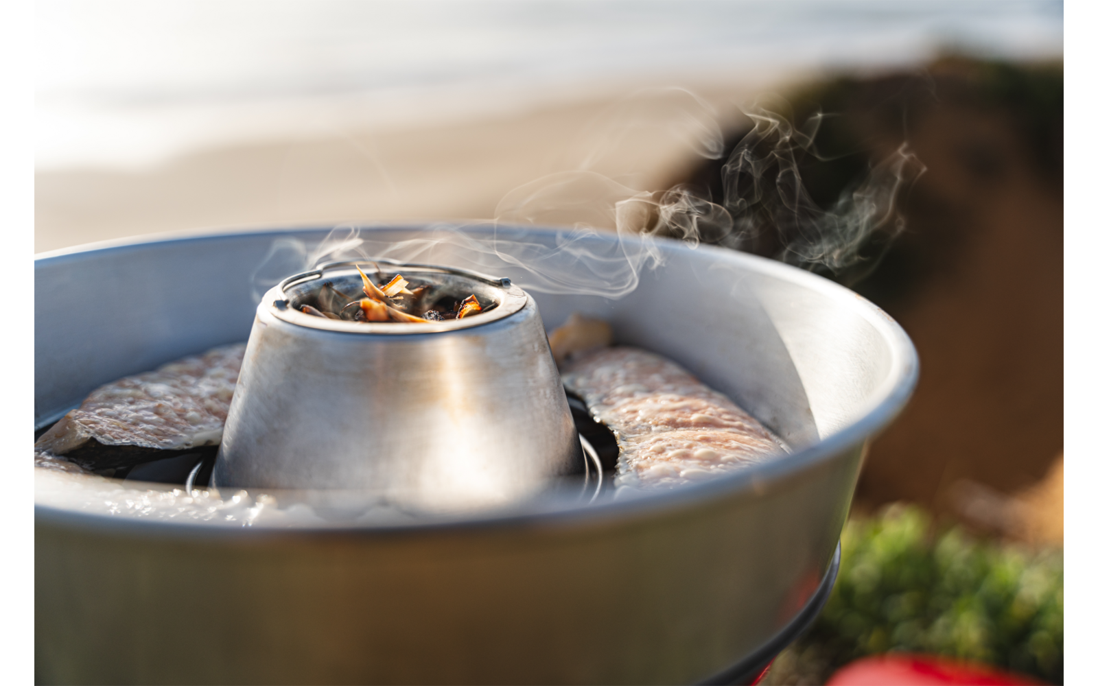 Produktbild Omnia Smoke Cup R&auml;uchereinsatz f&uuml;r Omnia Backofen Edelstahl 1