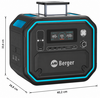 Berger Energy BEPS 2500 tragbare Powerstation 2.160 Wh 2.500 W