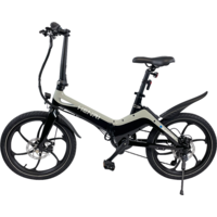 Blaupunkt Henri plegable e-bike 20 pulgadas negro/gris