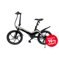 Blaupunkt Henri faltbares E-Bike 20 Zoll 250W schwarz/grau