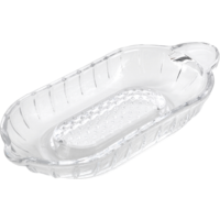 Metaltex Apfelreibe aus Glas 21 x 9,5 x 3,5 cm