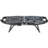 Tragbarer Grill mit zwei Kochplatten und ausklappbaren Beinen