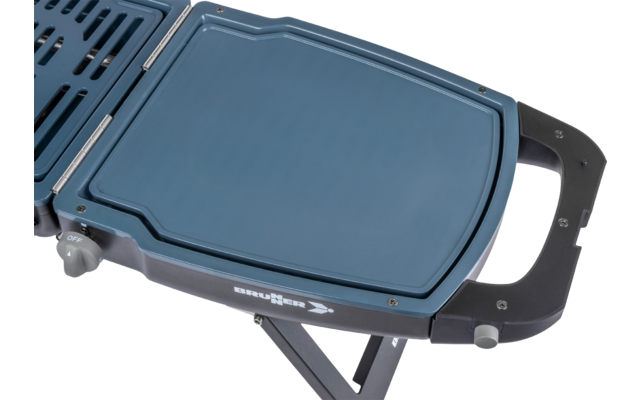 Elektrischer Tischgrill mit geschlossener Glasabdeckung