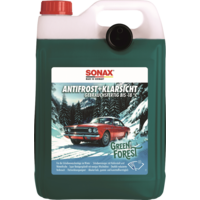 Detergente per cristalli e antigelo Sonax Green Forest AntiFrost+ ClearSight fino a -18 &deg;C 5 litri
