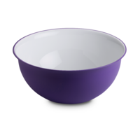 Omada Salatschüssel 32 cm 6,5 Liter weiß lila
