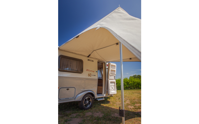 Campooz Caravanning Travelling 400 - incl. poles beige