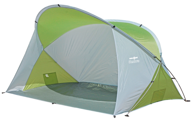 Brunner Umbra tenda da spiaggia 200 x 150 x 130 cm grigio/verde