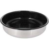 Berger DeepSmoke Edelstahl Bratpfanne mit Keramikbeschichtung &Oslash; 22 cm