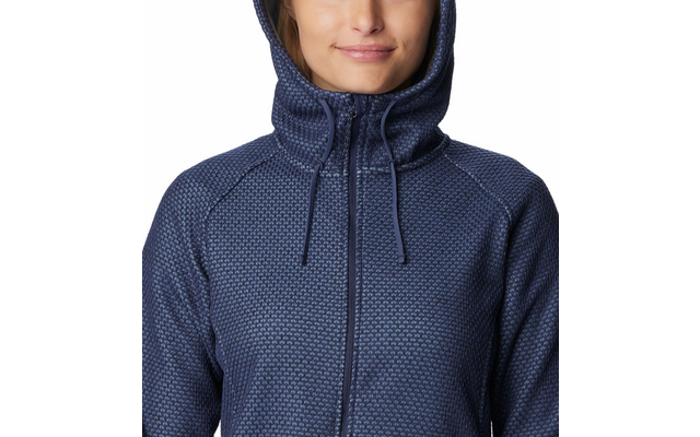 Columbia Pacific Point Damen Hoodie nocturnal heather/spring blue