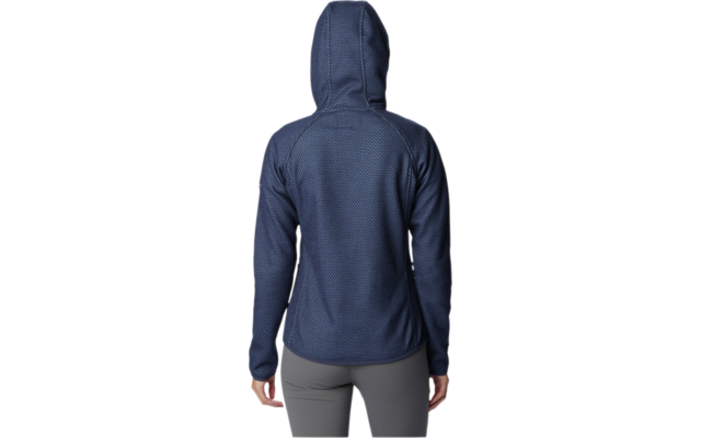 Columbia Pacific Point Damen Hoodie nocturnal heather/spring blue