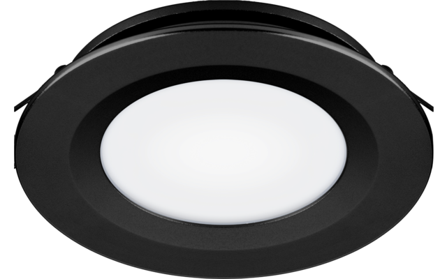 Wentronic WTS-LED TDL-5024 Lampe LED encastrée noire
