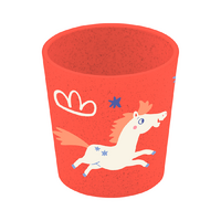 Koziol Connect Cup S Becher 190 ml organic red dreams