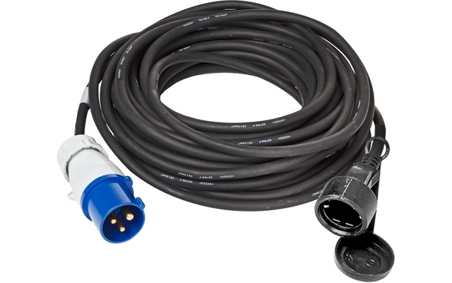 Brunner Prolonger câble de rallonge fiche CEE sur fiche à contact de protection 3 x 1,5 mm² / 5 mètres