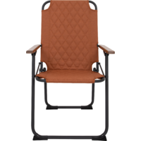 Bo-Camp Jefferson M Sedia da campeggio industriale con braccioli in bamb&ugrave; Clay