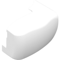 Fiamma Endkappe rechts f&uuml;r Markise F45i 250-400 Left Version - Farbe Polar White Fiamma Ersatzteilnummer 04275A01C