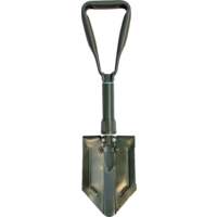 Heusser folding spade with saw incl. belt pouch